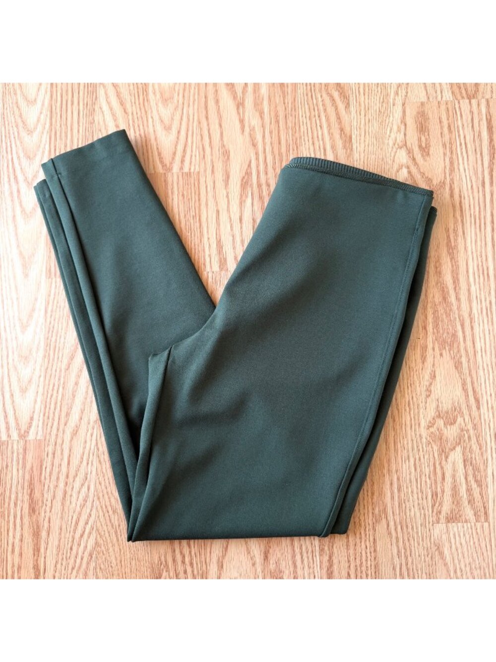 Banana Republic High Rise Skinny Pants Womens M Olive Green Stretch Pull On